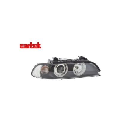 BMW E39, komple far beyaz sinyal siyah zemin hella, 63126902426